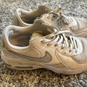 Nike White Sneakers with Air Max Cushioning